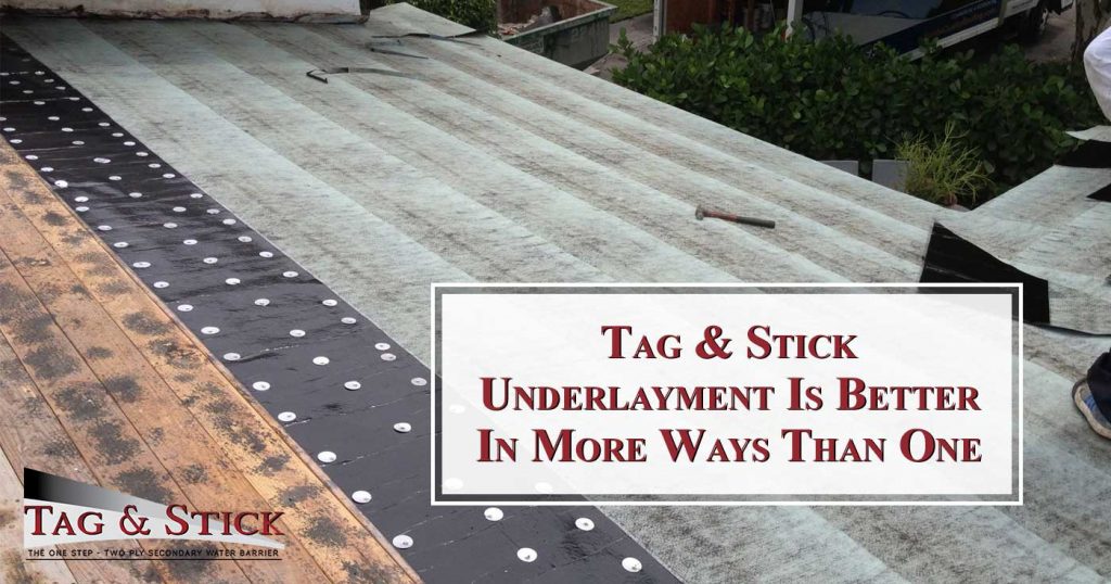 What Sets Tag & Stick Apart From Standard Peel & Stick Underlayment