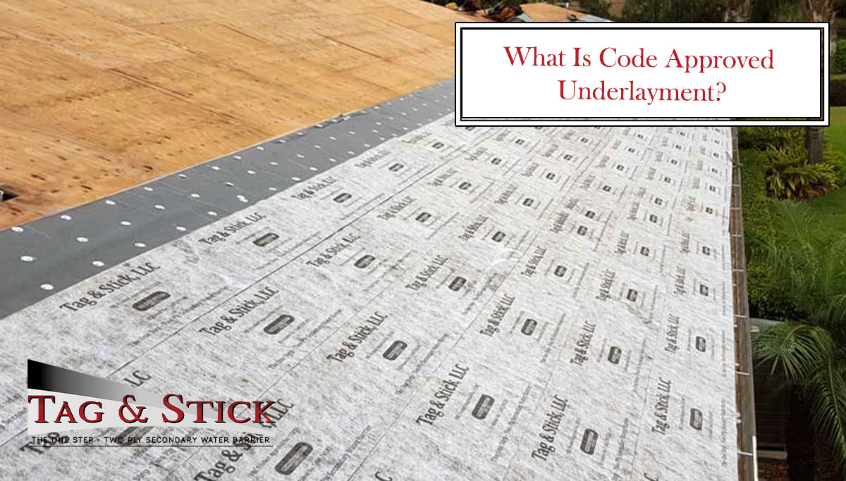 code approved underlayment