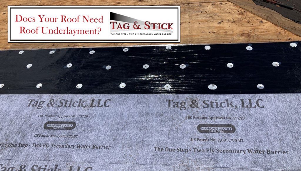 Why Your Roof Needs Roof Underlayment